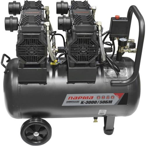 Компрессор поршневой Парма БМ K-3000/50БМ масляный серый/черный