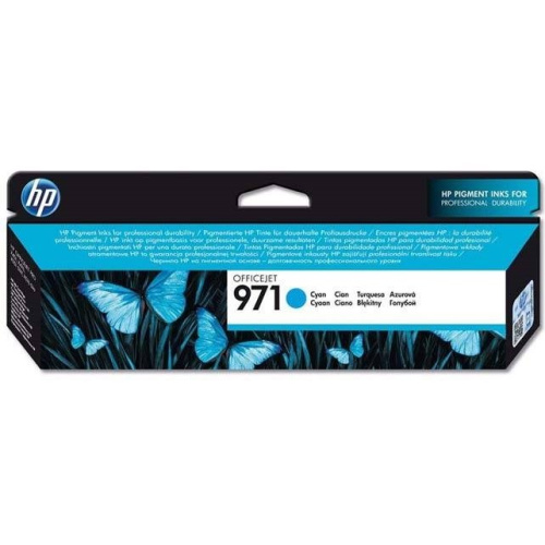 Картридж струйный HP 971 CN622AE голубой (2500стр.) для HP OJ Pro X476dw/X576dw/X451dw/X551dw