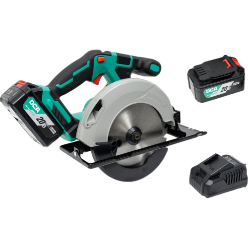 Пила циркулярная DCA ADMY165S (Type FK) 2АКБ+ЗУ