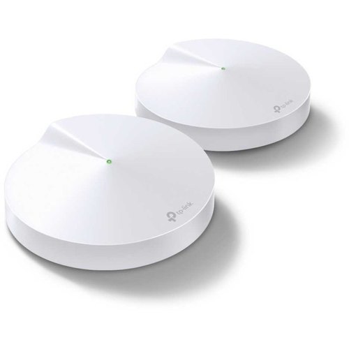 Бесшовный Mesh роутер TP-Link Deco M5 (DECO M5(2-PACK)) AC1300 10/100/1000BASE-TX белый (упак.2шт)