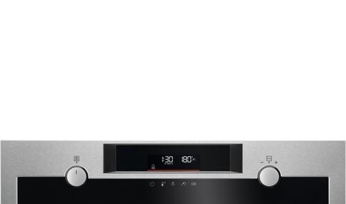 Электрический духовой шкаф AEG BPE546360M серебристый