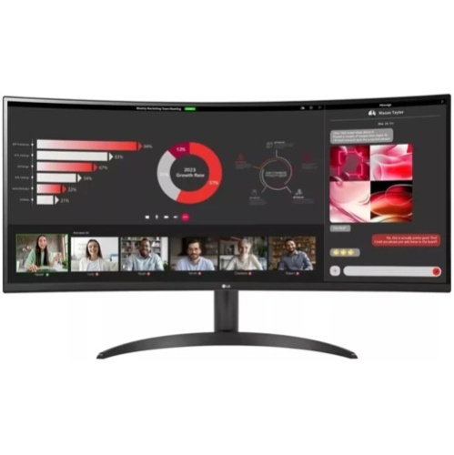 Монитор LG UltraWide 34WR50QK-B (34WR50QK-B.ARUZ) черный