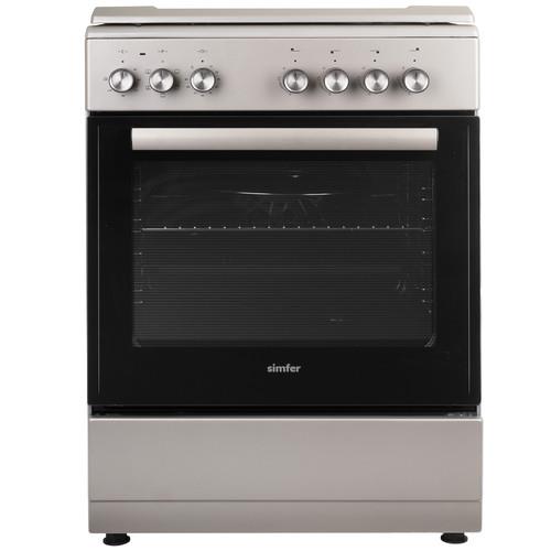 Комбинированная плита Simfer F66MG46015 серый