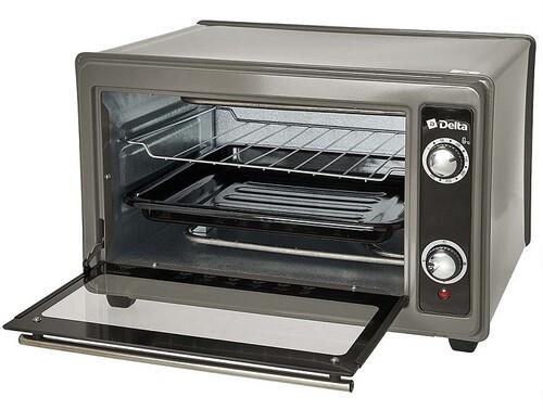 Мини-печь DELTA D-0122 серый