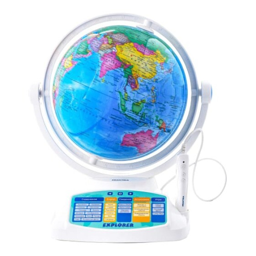 Интерактивный глобус Praktica с умной ручкой и звёздным небом STG2388R
