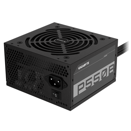 Блок питания Gigabyte ATX 550W GP-P550B 80+ bronze (24+4+4pin) APFC 120mm fan 6xSATA RTL