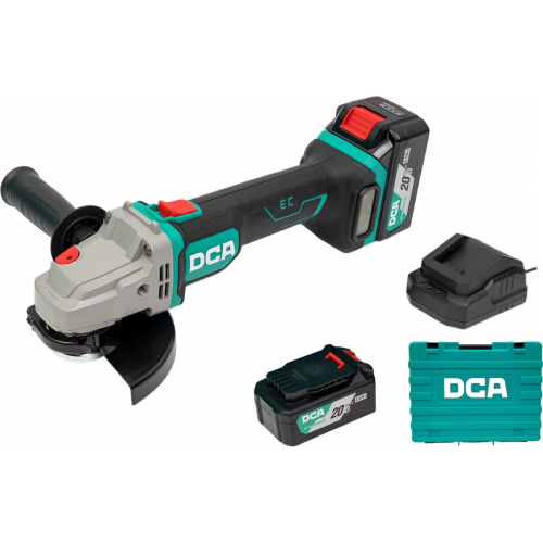 УШМ DCA ADSM06-125 (Type EM) 2АКБ+ЗУ