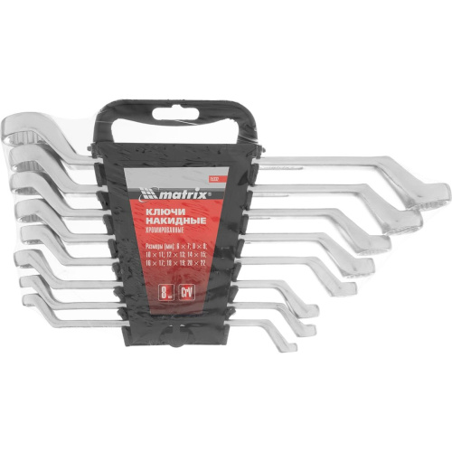 Набор накидных ключей MATRIX 15332 (6-22мм) 8шт