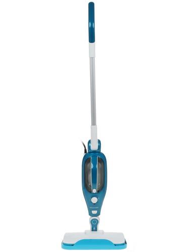 Пароочиститель вертикальный Kitfort KT-1005-1 [1500 Вт, 350 мл, голубой]