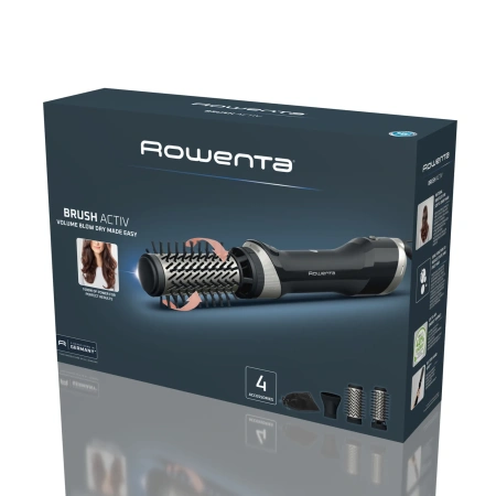 Фен-щетка Rowenta UB9530F0 коричневый/золотистый