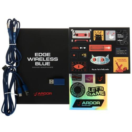 Беспроводные/проводные наушники ARDOR GAMING Edge Wireless синий