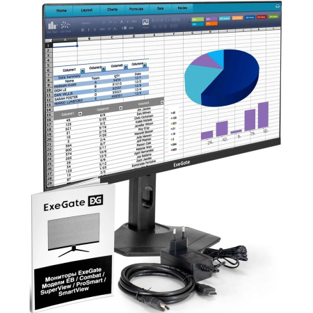 Монитор ExeGate EH2400C ProSmart (EX300347RUS) черный