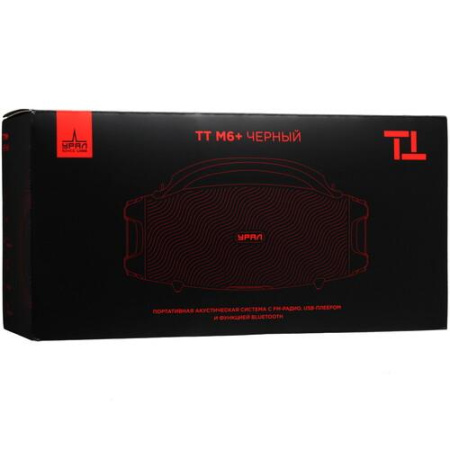 Портативная колонка Ural Урал ТТ М6+, черный