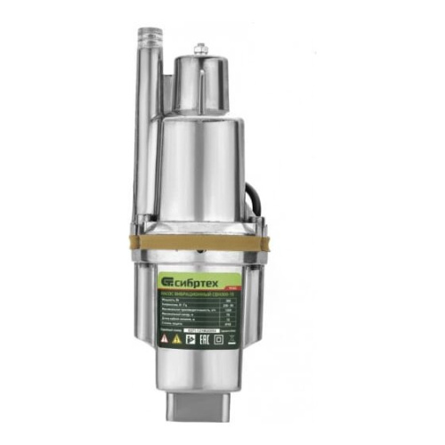 Вибрационный насос СИБРТЕХ СВН30015 напор 75м, 1200л/ч, 99302