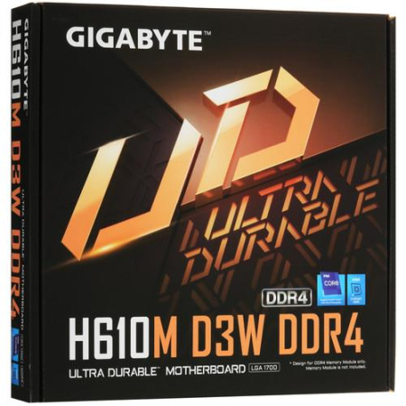 Материнская плата GIGABYTE H610M D3W DDR4