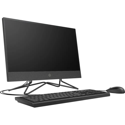 Моноблок HP 200 G4 (6D418EA/16GB) 21.5" Full HD, Intel Core i5 1235U, 16ГБ DDR4, 512ГБ SSD, с оптическим приводом, FreeDOS черный
