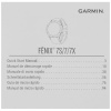 Спортивные часы Garmin Fenix 7x Sapphire Solar