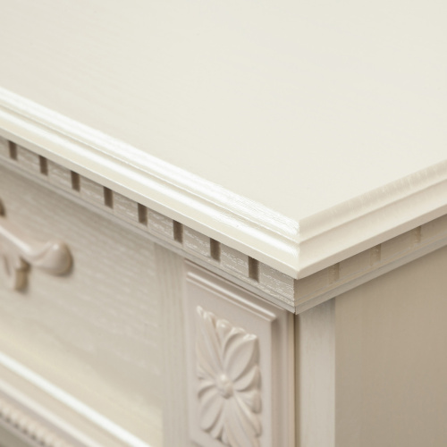 Портал каминный из МДФ RealFlame Lilian WT жемчуг, под очаги (Majestic, Fobos, Eugene, 3D Olympic)