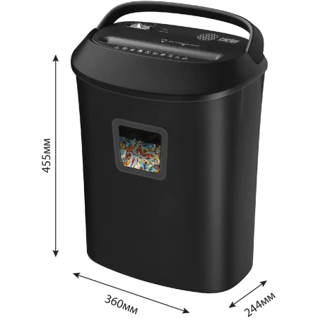 Шредер Cactus CS-SH-P8 черный