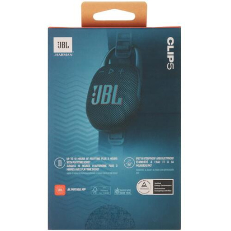 Портативная колонка JBL CLIP 5, синий