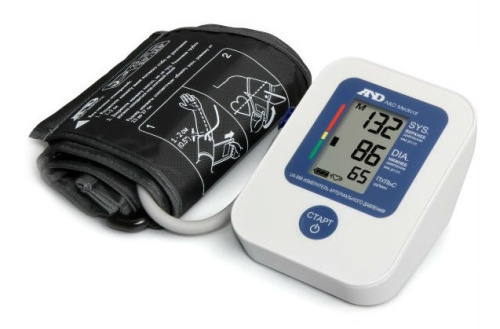 Тонометр автоматический A&D UA-888AC M-L белый