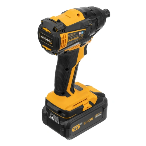 Винтоверт Denzel CID-IB-200 ударный аккумуляторный бесщет 18В Li-Ion (26510)