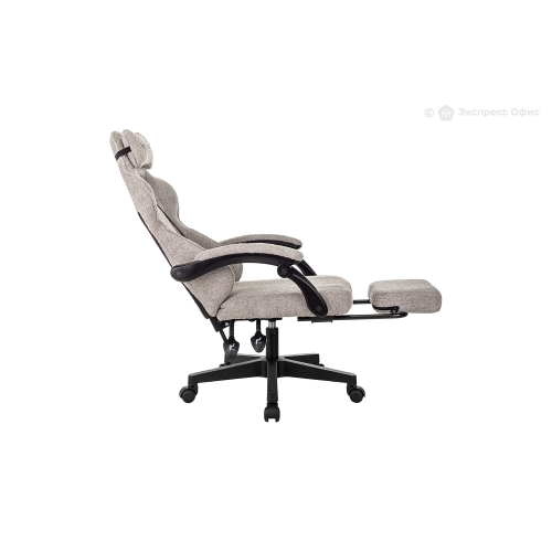 Кресло игровое Knight Lord/F бежевый Camby 20 крестов. пластик подст.для ног