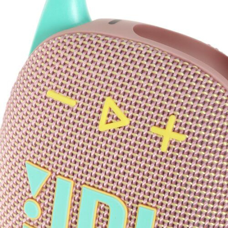Портативная колонка JBL CLIP 5, розовый