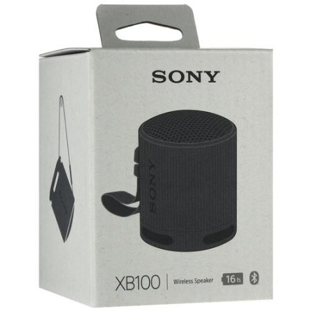 Портативная колонка Sony SRS-XB100, черный