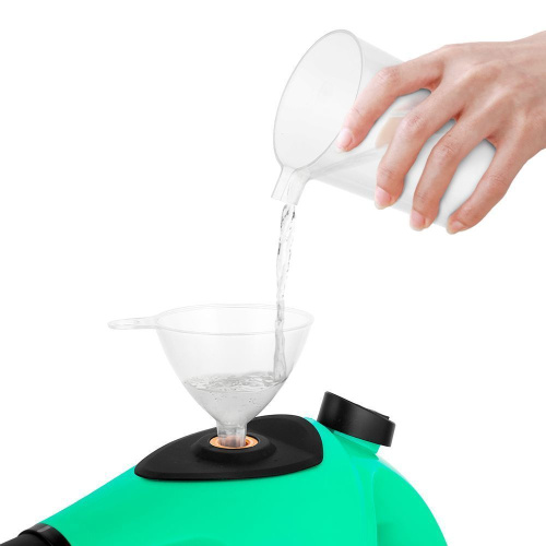 Пароочиститель KITFORT КТ-9138-2 черно-зеленый