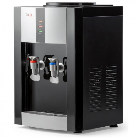 Кулер AEL TD-AEL-47 настольный электронный черный/серебристый