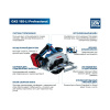 Циркулярная пила (дисковая) Bosch GKS 185-LI ручная 06016C1223