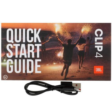 Портативная колонка JBL CLIP 4, синий