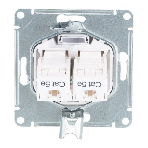 Розетка компьютерная Schneider Electric AtlasDesign ATN000185 Белый