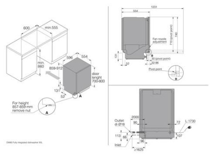 Встраиваемая посудомоечная машина Asko DFI756MUXXL