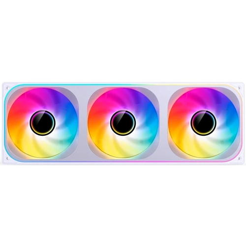 Вентилятор JONSBO ZB-360WR (3 in 1) 120х120х28мм Reverse (PWM, ARGB LED, 700-2400об/мин, белый) Retail