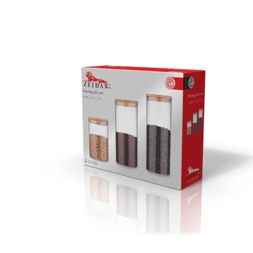 Набор банок для хранения ZEIDAN Z-11121 3 предмета