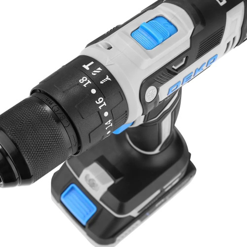 Дрель-шуруповерт аккумуляторная ударная DEKO DKCID20FU-Li (083-1119) 1АКБx2.0Ач