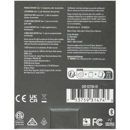 Спортивные часы Garmin Venu 3