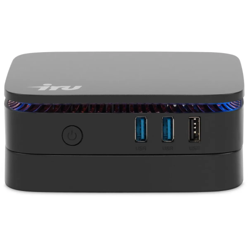 Неттоп IRU 110JLCN (1975164) Cel N5105 8Gb SSD256Gb UHDG Windows 11 Professional GbitEth WiFi BT черный
