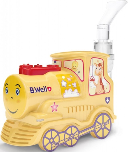 Ингалятор компрессорный B.Well PRO-115 желтый