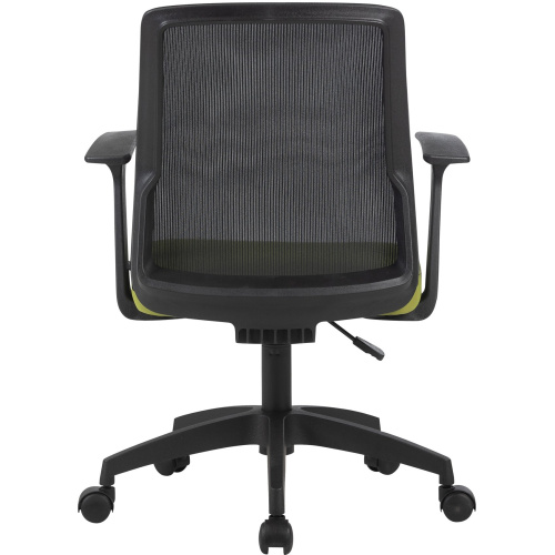 Кресло Cactus CS-MC222-BKGN черный сиденье салатовый