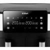 Аэрогриль Kitfort КТ-2259 черный и серебристый