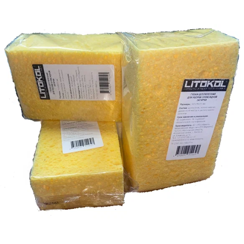 Губка целлюлозная LITOKOL 501870001 для эпоксидной затирки
