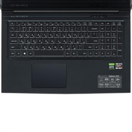 17.3" Ноутбук MAIBENBEN X17A черный