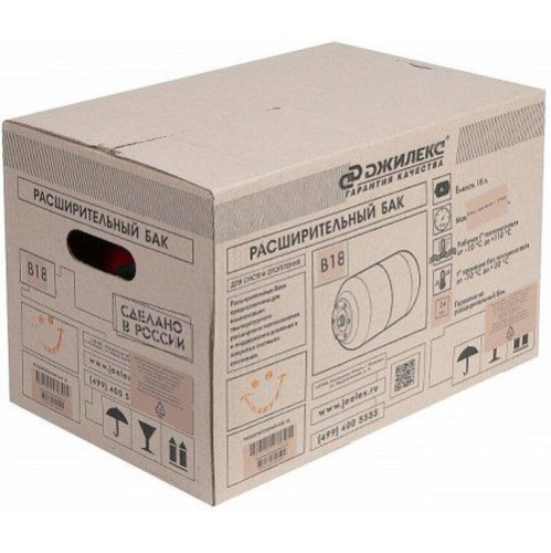 Гидроаккумулятор Джилекс В 18 18л 5бар красный (7818)