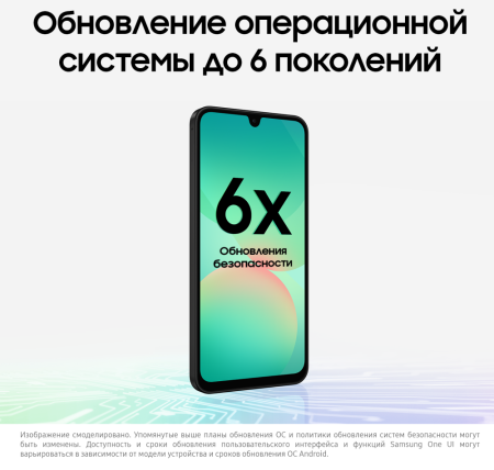 Смартфон Samsung Galaxy A26 8/256 Гб 5G Черный (A266B)