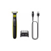 Электробритва Philips OneBlade QP2724/20 черный/зеленый
