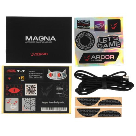 Мышь беспроводная/проводная ARDOR GAMING Magna  черный
