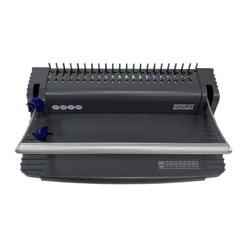 Переплетчик Office Kit B2108N A4/перф.8л.сшив/макс.200л./пластик.пруж. (6-22мм)